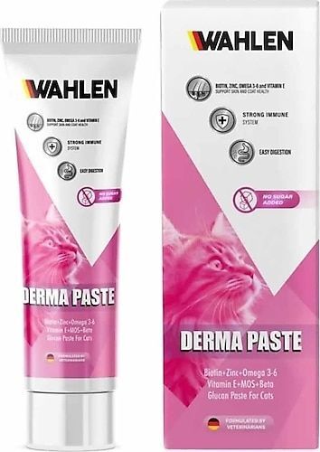 Wahlen Derma Paste 85 ml Kediler için Tüy Yapısını Destekleyen Macun