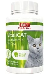 Bio PetActive Vitalicat 75 gr 150 Tablet Kediler için Multi Vitamin