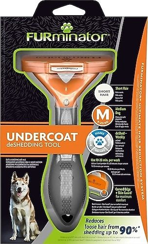 Furminator Short Hair Kısa Tüylü M Orta Irk Köpek Tarağı