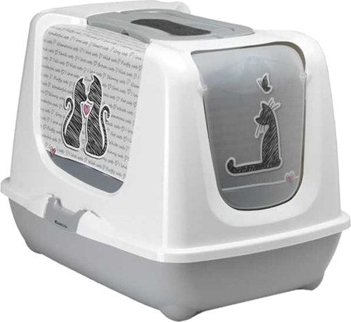 Moderna Trendy Love 57 cm Kapalı Kedi Tuvaleti