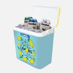 Coolist CLB30LM 30 Litre Limon Desenli Buzluk + 3 Adet 400gr. Buz Kaseti