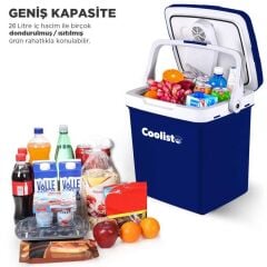 Coolist CLT26 12V/220V 26 lt Oto Buzdolabı