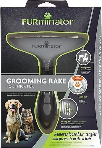 Furminator Grooming Rake Kedi ve Köpekler için Kıtık Açıcı Tarak